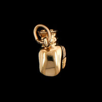 14K Yellow Gold Estate Boxing Glove Charm