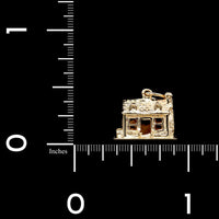 14K Yellow Gold House Charm