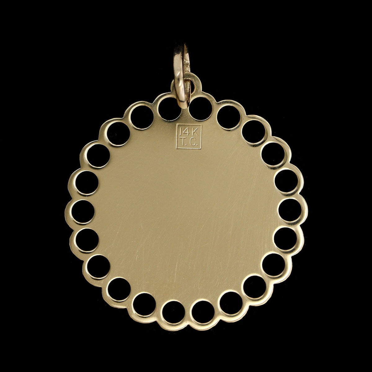14K Yellow Gold Estate Scorpio Zodiac Charm
