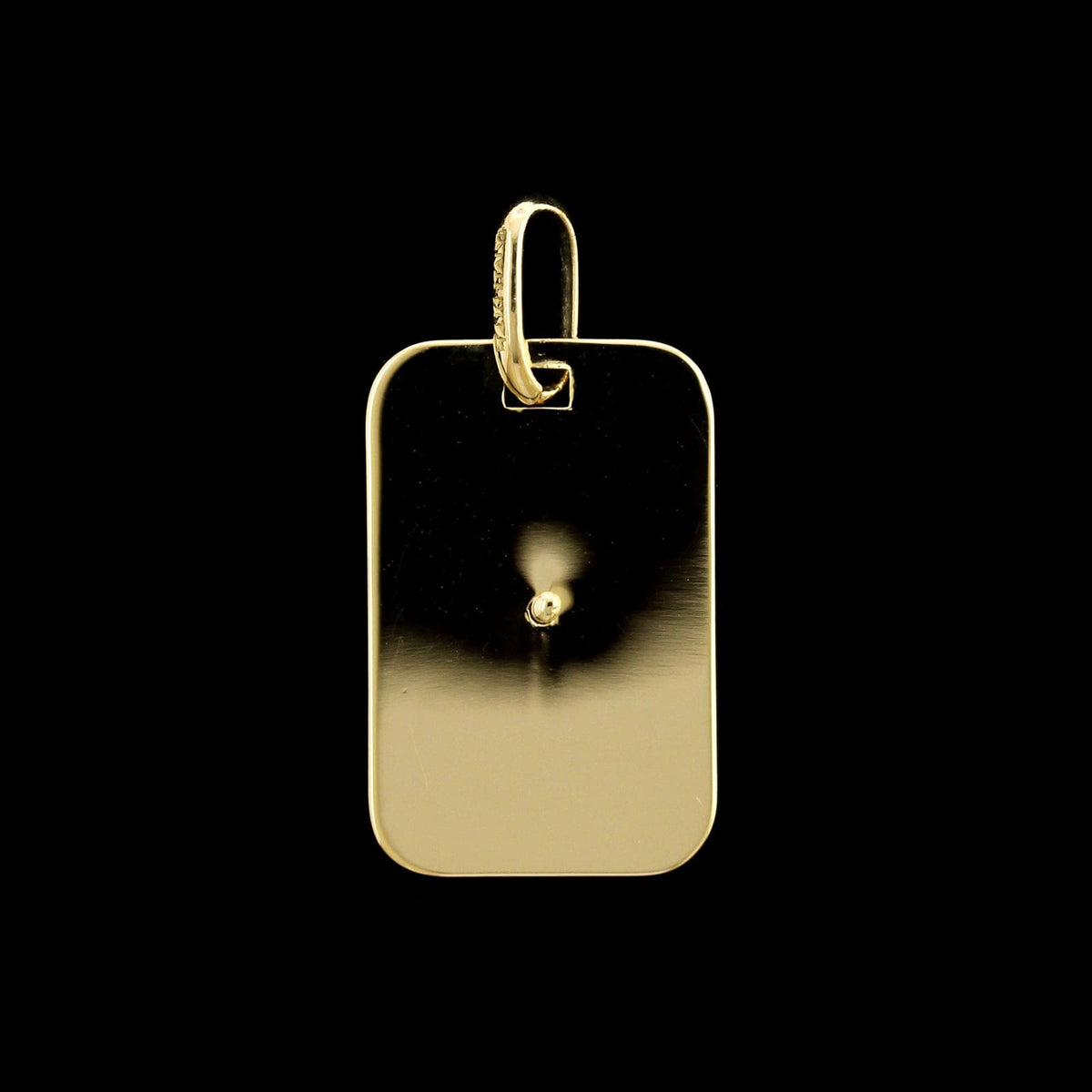 14K Yellow Gold Estate Crucifix Medal