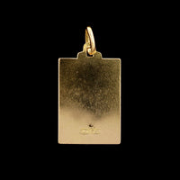 18K Yellow Gold Estate Capricorn Charm