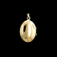 14K Yellow Gold Estate Crucifix Locket