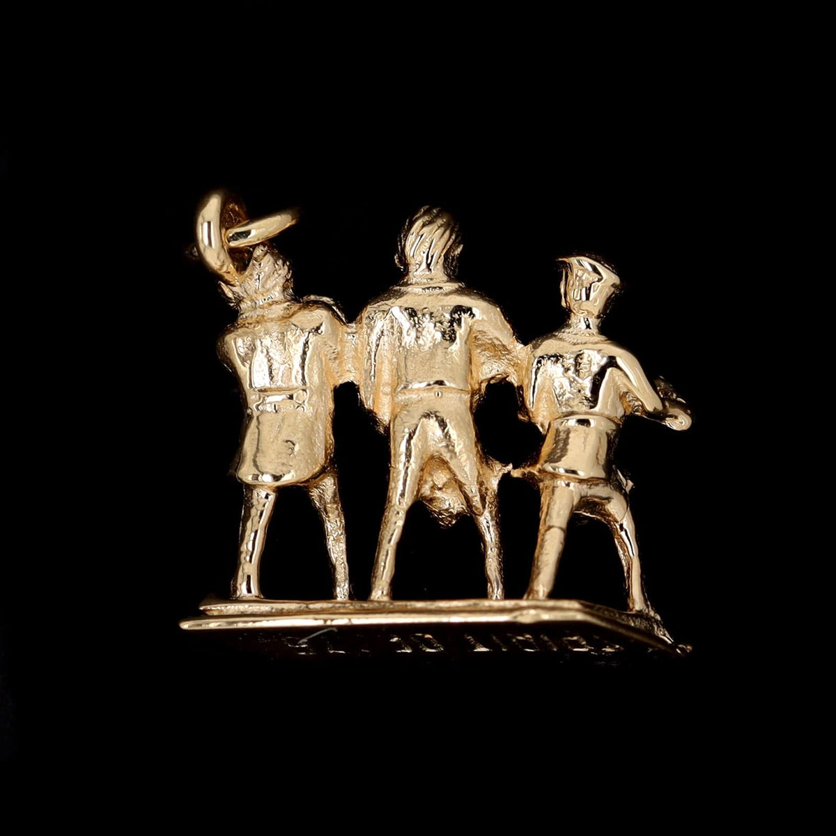14K Yellow Gold Estate Spirit 76 Charm Pendant