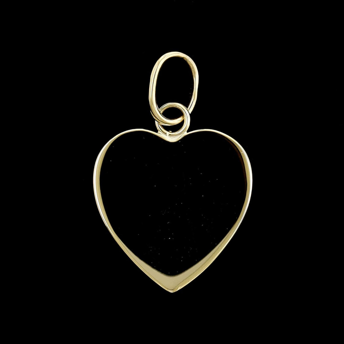 14K Yellow Gold Estate Heart Charm