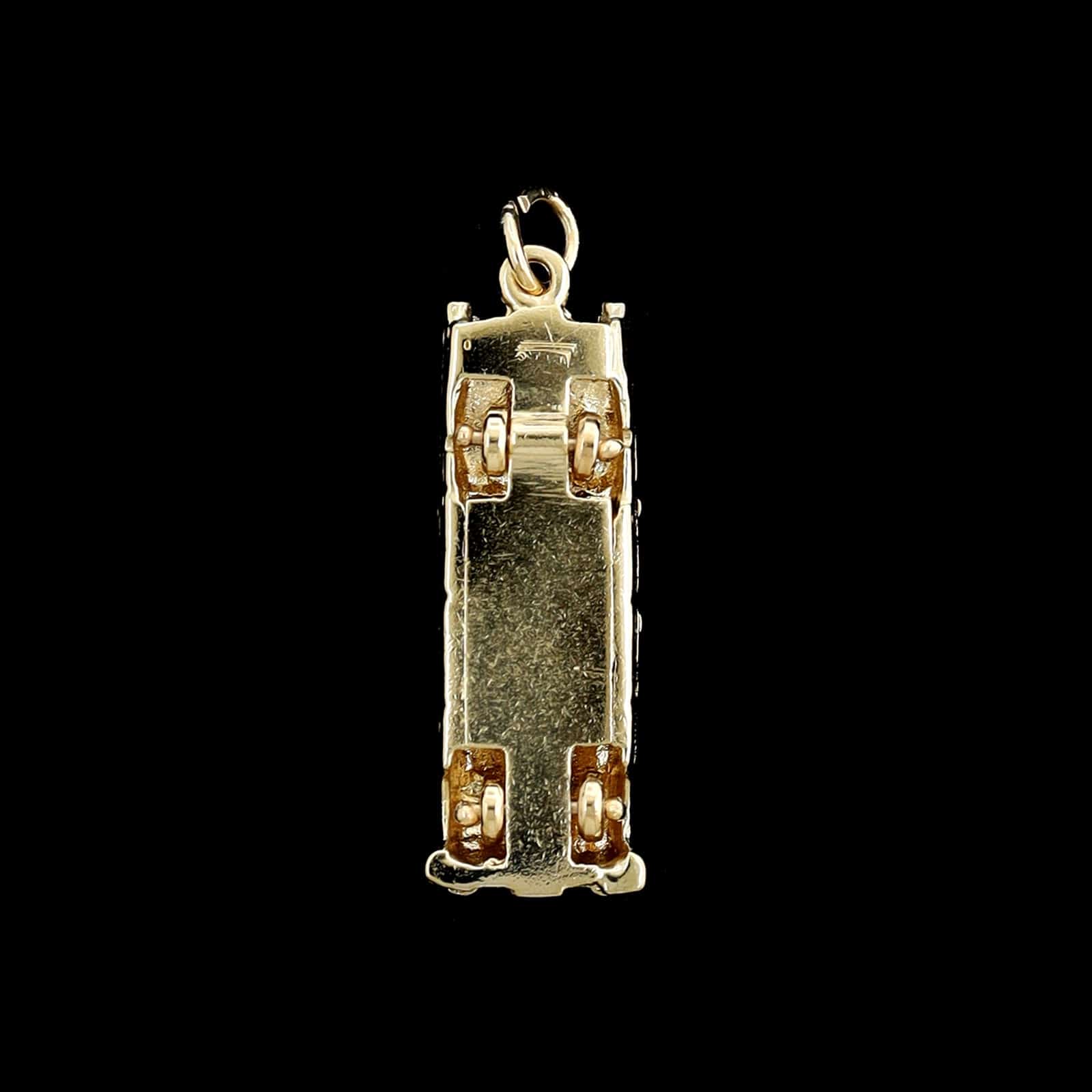 14K Yellow Gold Estate Classic Car Charm