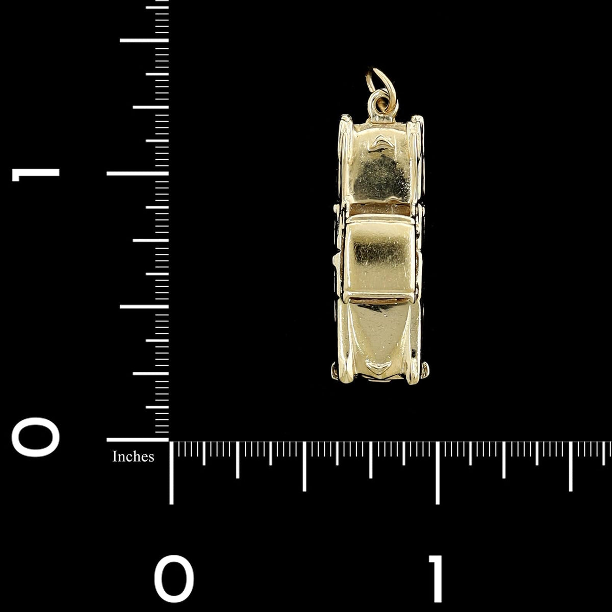 14K Yellow Gold Estate Classic Car Charm