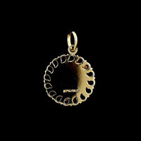 14K Yellow Gold Estate Nefertiti Charm