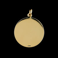 14K Yellow Gold Estate St. Jude Medal