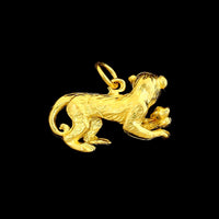 14K Yellow Gold Estate Monkey Charm