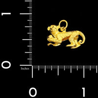 14K Yellow Gold Estate Monkey Charm