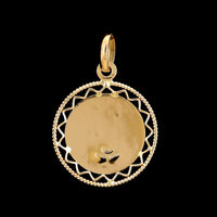 18K Yellow Gold Estate Nefertiti Charm