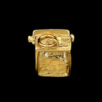 14K Yellow Gold Estate Movable Typewriter Charm