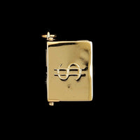 14K Yellow Gold Estate Mad Money Charm