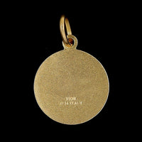 14K Yellow Gold Estate Angel Charm