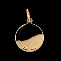 18K Yellow Estate Gold St. Anthony Medal