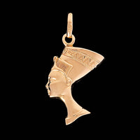 18K Yellow Gold Nefertiti Charm
