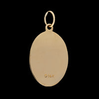 14K Yellow Gold Estate St. Jude Medal