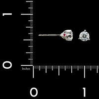 Roberto Coin 18K White Gold Estate Diamond Cento Studs