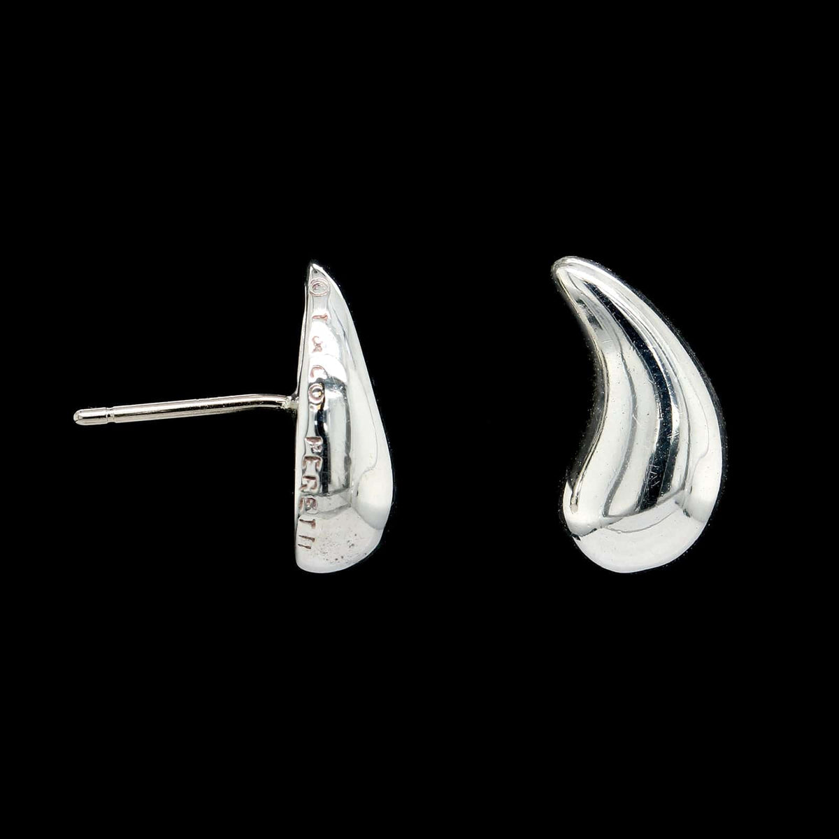 Tiffany and co teardrop earrings hotsell