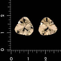 14K Yellow Gold Estate Flower Petal Earring Jackets