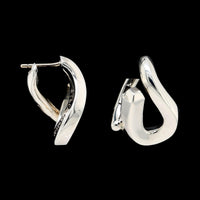 Tiffany & Co. Sterling Silver Estate Forge Earrings