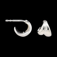 George Jensen Sterling Silver Estate Melon Earrings