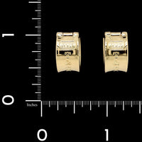 Tiffany & Co. 18K Yellow Gold Estate 1837 Hoop Earrings