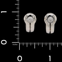 Di Modolo 18K White Gold Estate Diamond Earrings