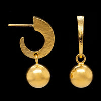 Gurhan 24K Yellow Gold Estate Earrings
