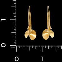 Michael Good 18K Yellow Gold Estate Torque Earrings