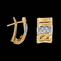 Roberto Coin 18K Two-tone Gold Elefantino Collection Earrings