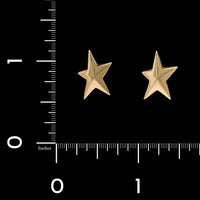 Tiffany & Co. 18K Yellow Gold Estate Star Earrings