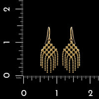 Tiffany & Co. 18K Yellow Gold Estate Fringe Earrings