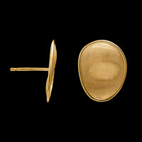 Marco Bicego 18K Yellow Gold Estate Lunaria Petal Earrings