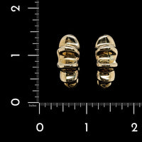 14K Yellow Gold Estate Earrings