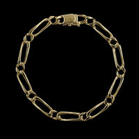 14K Yellow Gold Estate Link Bracelet