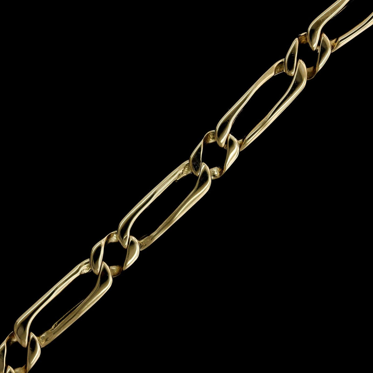 14K Yellow Gold Estate Link Bracelet