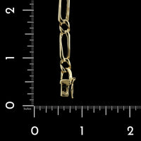 14K Yellow Gold Estate Link Bracelet