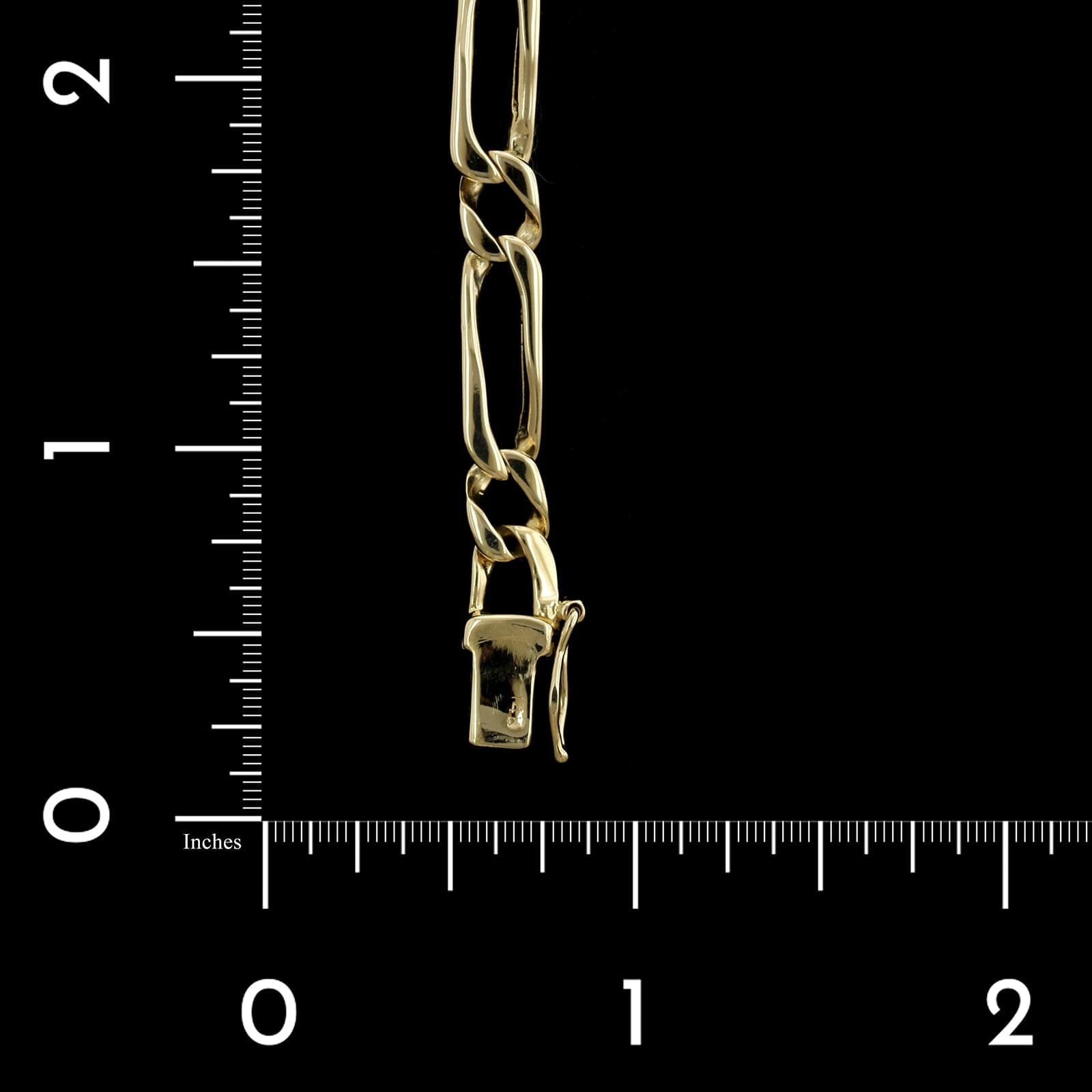 14K Yellow Gold Estate Link Bracelet