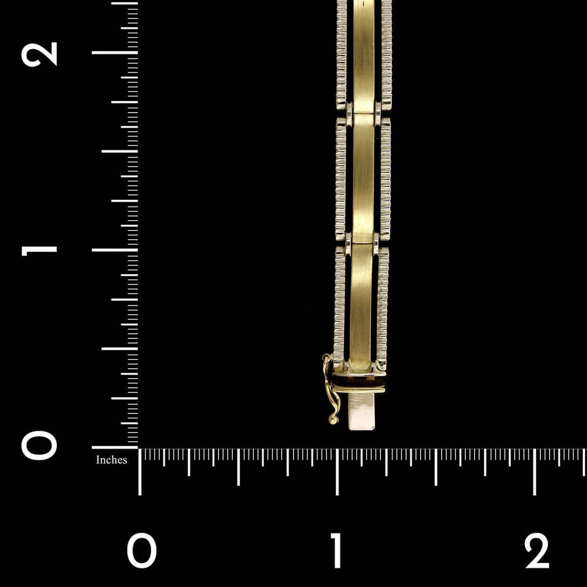 18K Two-tone Gold Estate Bracelet