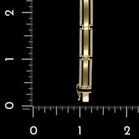 18K Two-tone Gold Estate Bracelet