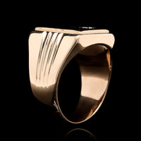 18K Yellow Gold Estate Diamond Ring