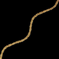 14K Yellow Gold Estate Byzantine Link Chain