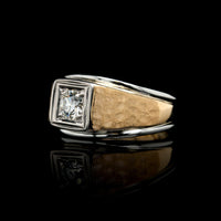 Jabel 18K Two-tone Gold Diamond Ring
