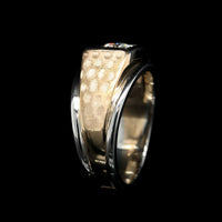 Jabel 18K Two-tone Gold Diamond Ring