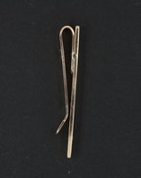 Dolan & Bullock 14K Yellow Gold Estate Diamond Tie Clip
