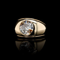 14K Yellow Gold Estate Diamond Ring
