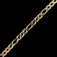 14K Yellow Gold Estate Fancy Link Bracelet