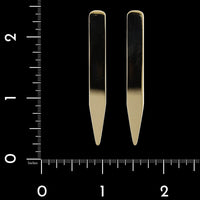 14K Yellow Gold Estate Pair of Shirt Collar Stays