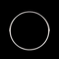 14K White Gold Estate Wedding Band